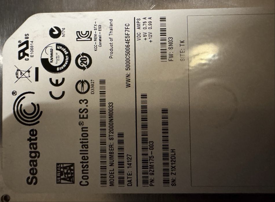 НОВ хард диск HDD seagate 2TB