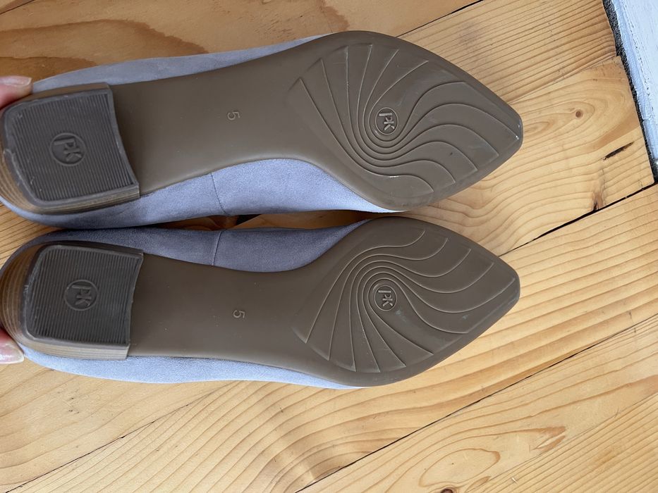 Мокасини Peter Kaiser естествена кожа и естествен велур