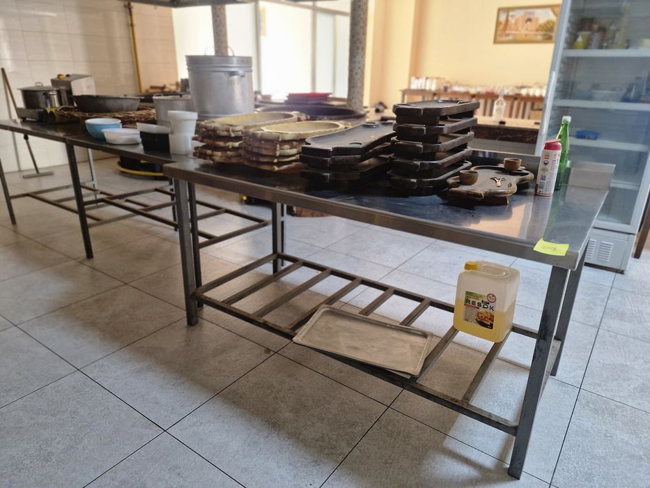 Столы.  Нержавейка.