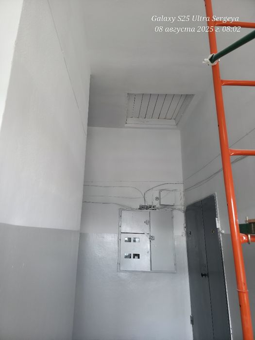 ремонт подъезда.