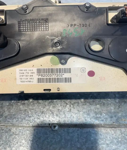 Ceasuri bord Dacia Logan 2006 1.4 MT (75 hp)