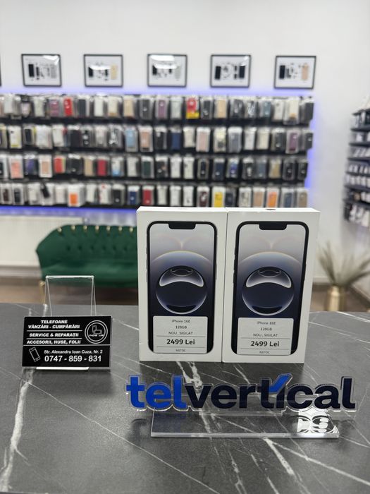 iPhone 16E | 128Gb | NOU | Sigilat | 2 Ani Garantie | phonelab.ro