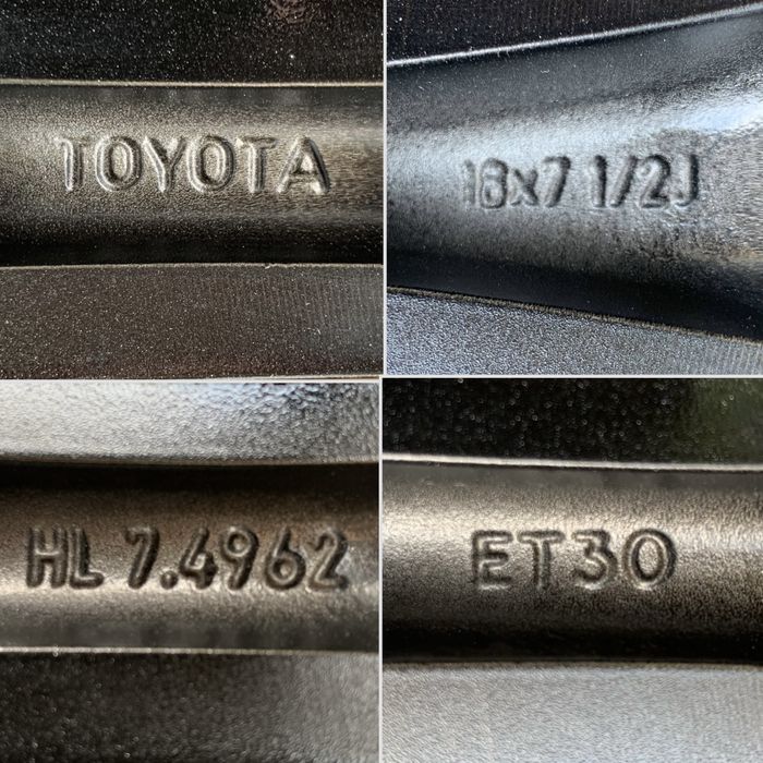 Оригинални джанти TOYOTA Land Cruiser 6X139.7 Hilux Тойота Хайлукс 4X4