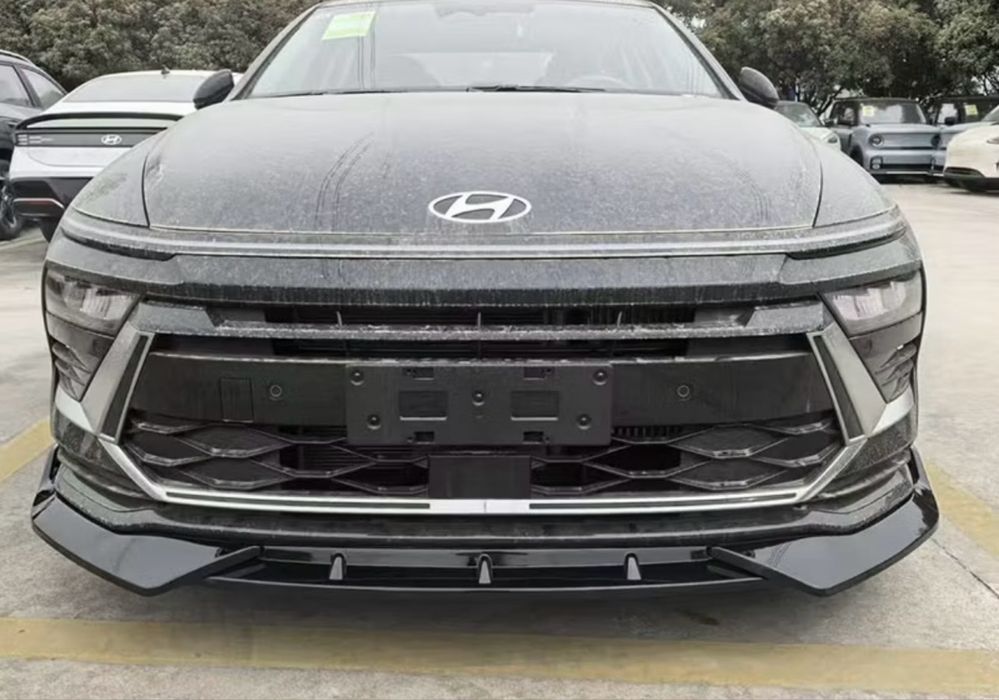 Накладка бампера Hyundai sonata 11
