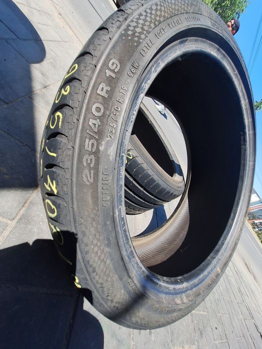 2 anvelope vara 235/40r19 Continental  Montaj Gratuit