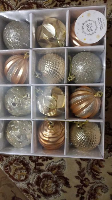 Елочные игрушки набор