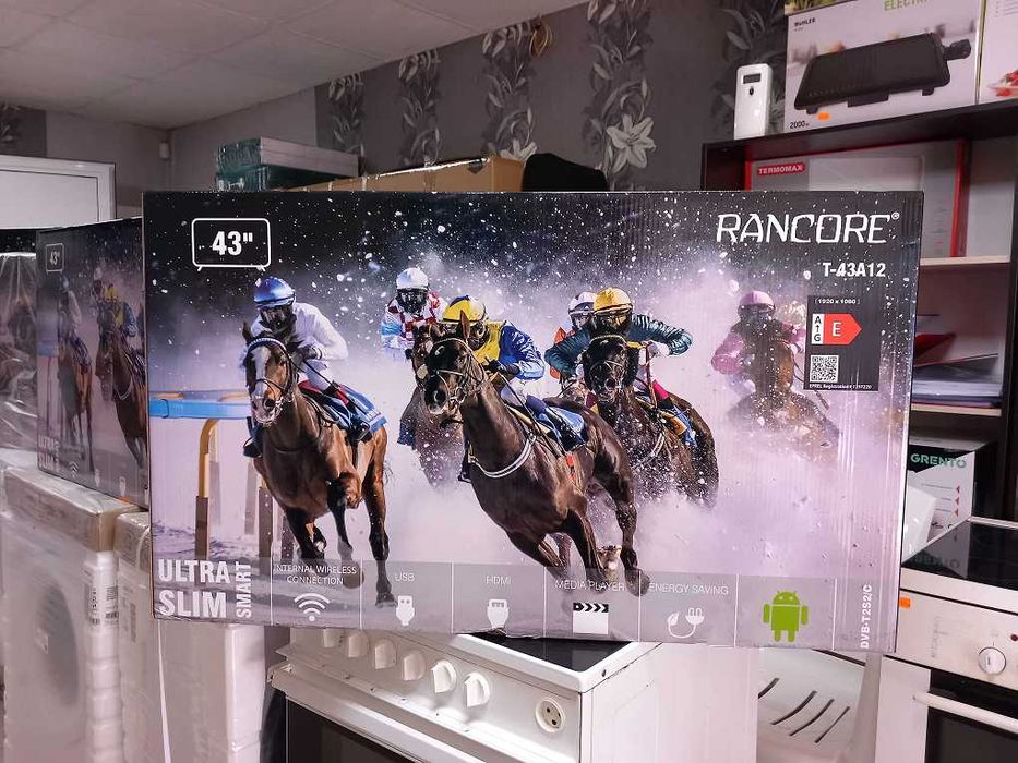 Smart Телевизор Rancore T 43A12 , 43 Инча , Гаранция 24 месеца