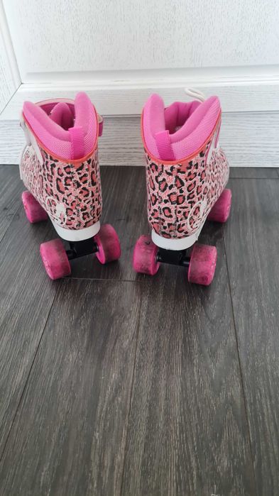 Ролкови кънки SFR Vision II Canvas Leopard-№38+чанта +протектори