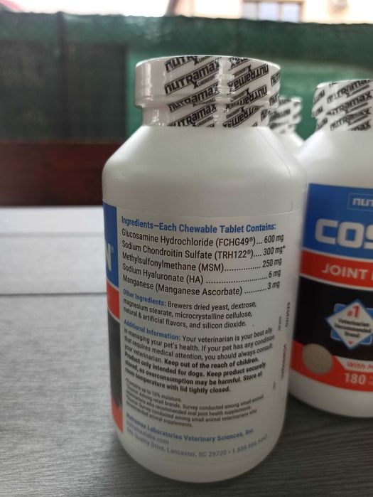 Supliment Articulații Câini Cosequin Maximum Strength (Adus din SUA)