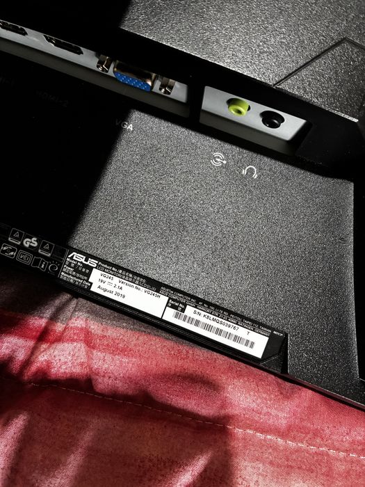 Monitor gaming asus 24 inch