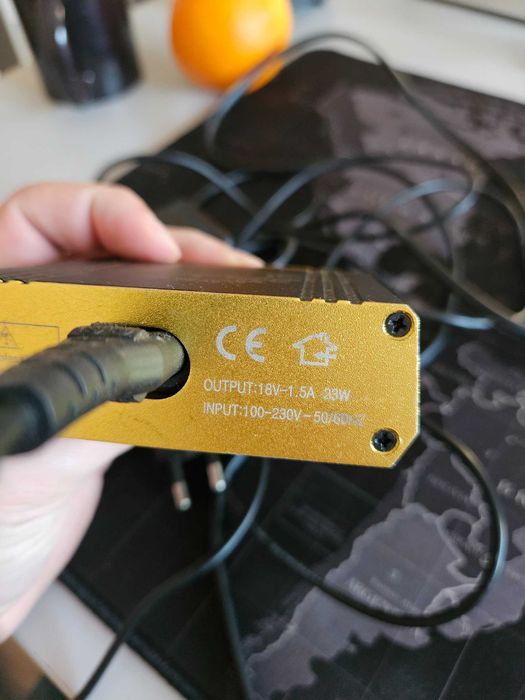 Sursa de alimentare LCD pentru aparat de tatuaj, cu pedala Dragonhawk