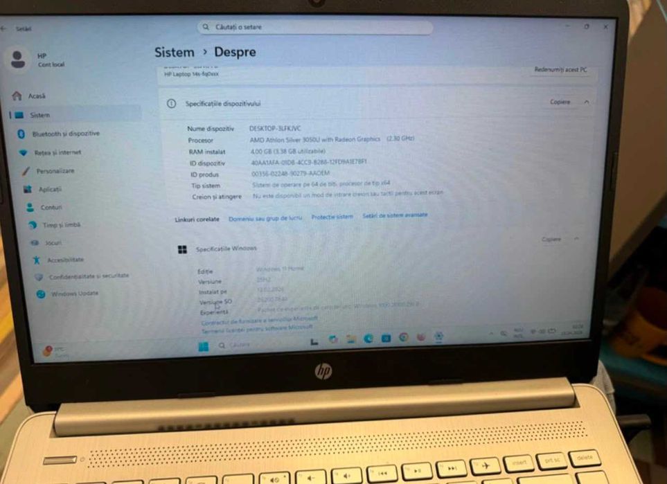 Laptop HP 14s-fq0023nq