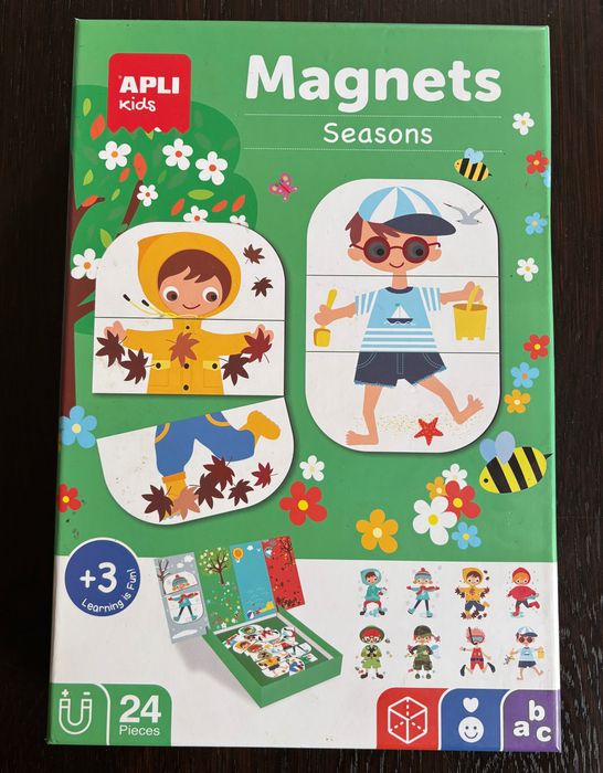 Образователна магнитна игра Сезоните Alpi kids