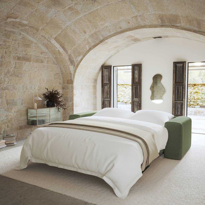 Разтегателен диван Express с матрак Dunlopillo 160 см