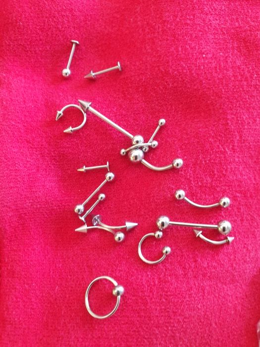 Pirsing pricing piercing nas buza buric limba etc Stainless Steel