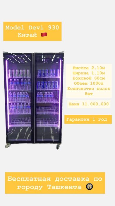 Витрини  холоделник