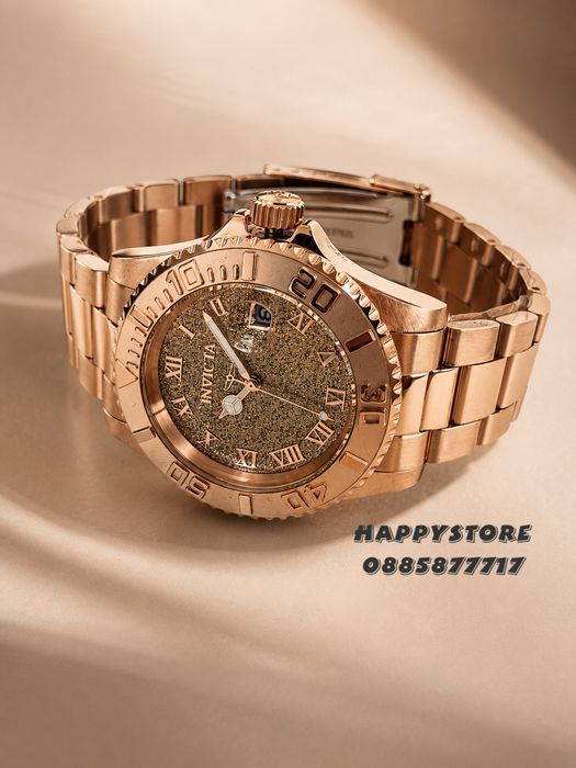 INVICTA Swiss Diamond Rose Gold 40 mm women, Инвикта нов дамски часовник