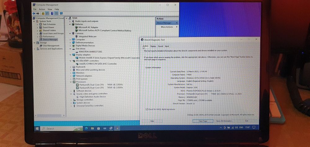 Laptop Dell Inspiron 1545
