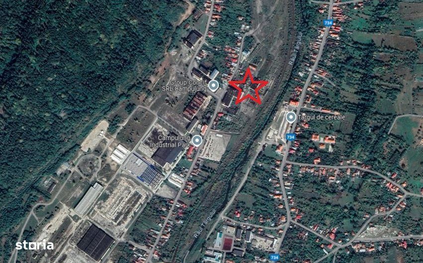 CAMPULUNG - ARGES, Constructii cu teren 71.000 mp