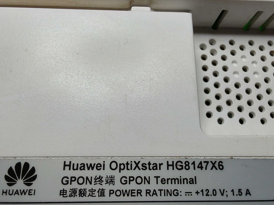Router internet fibra optica Huawei HG8147X6 WIFI 6 ONT CATV