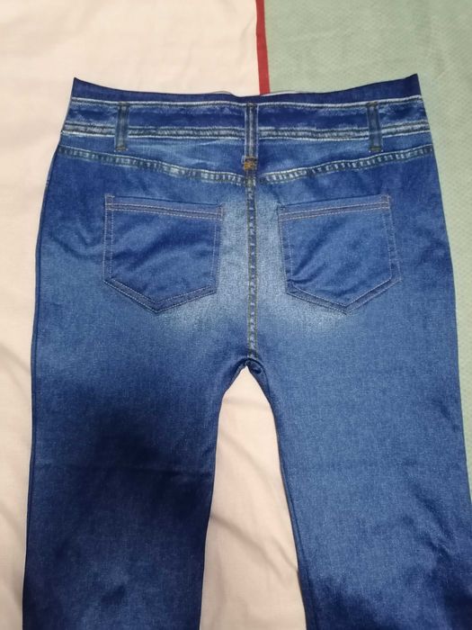 Colanți model blug cu buzunare