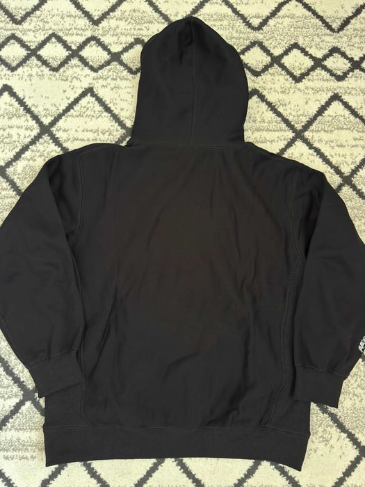 Supreme Box Logo Hooded Sweatshirt FW25 Black Hoodie Marime Medium M