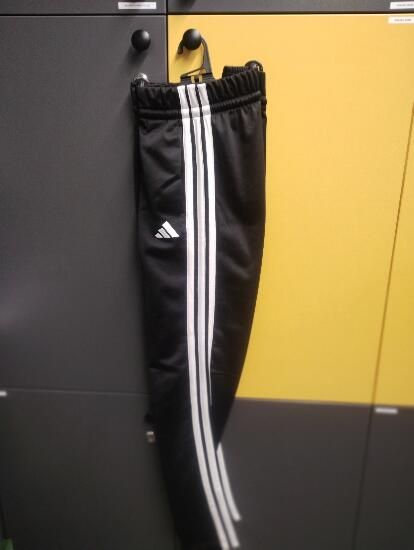 Trening Tiberio Adidas Negru-Alb Copii - produs resigilat Decathlon