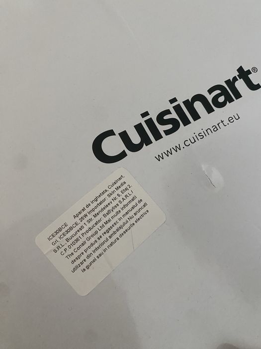 Машина за сладолед Cuisinart
