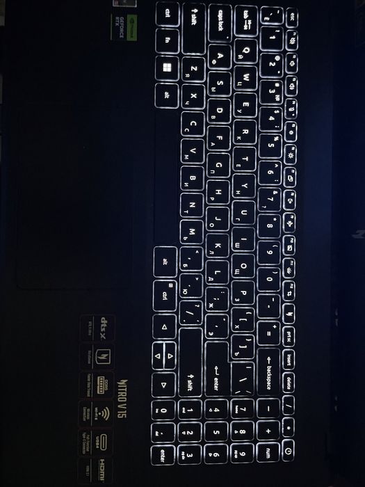 Acer nitro v15 rtx 4050 с гарантией