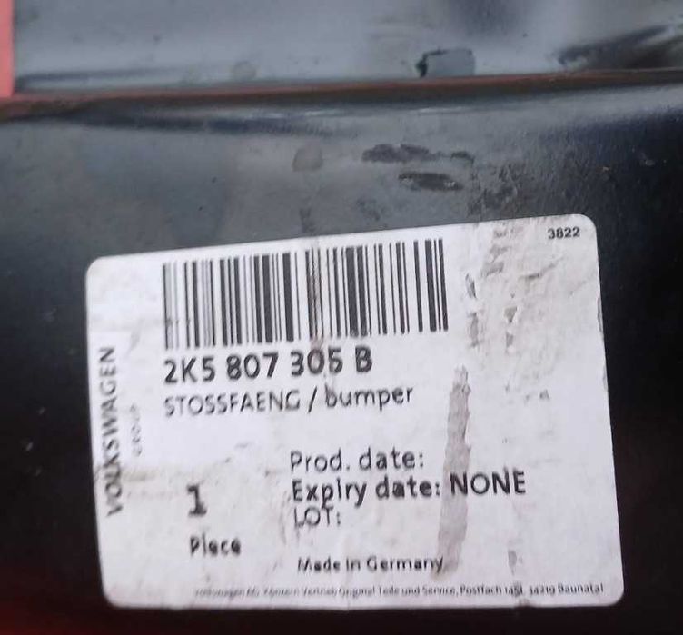 Armatura bara spate NOUA ORIGINALA Vw Caddy 4