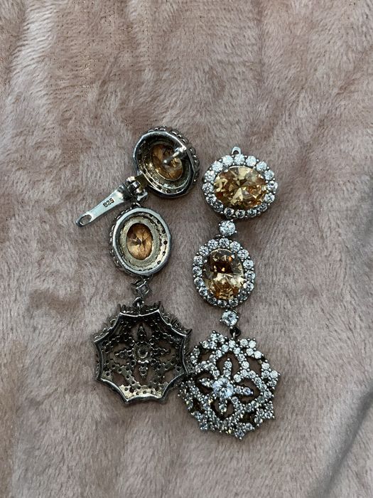Серебряные серьги