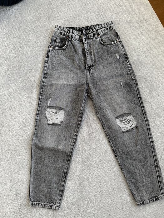 сиви Дънки 38 размер (С/М)