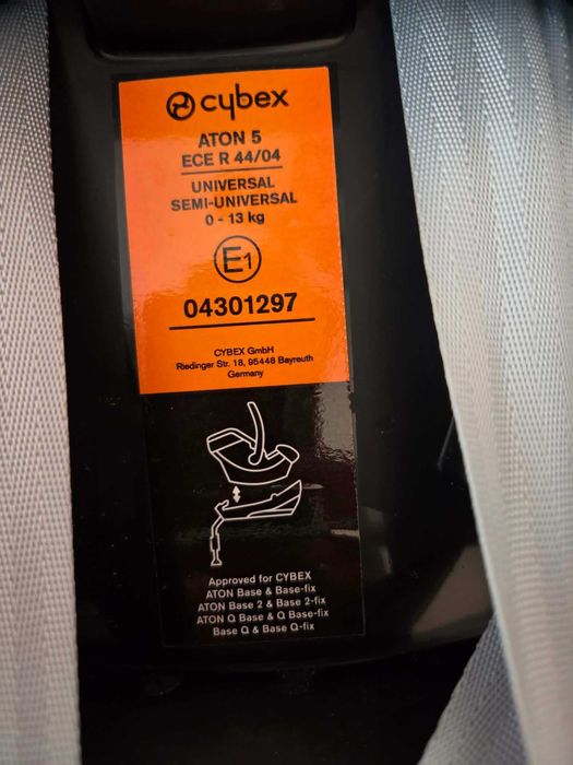 столче за кола Cybex Aton 5