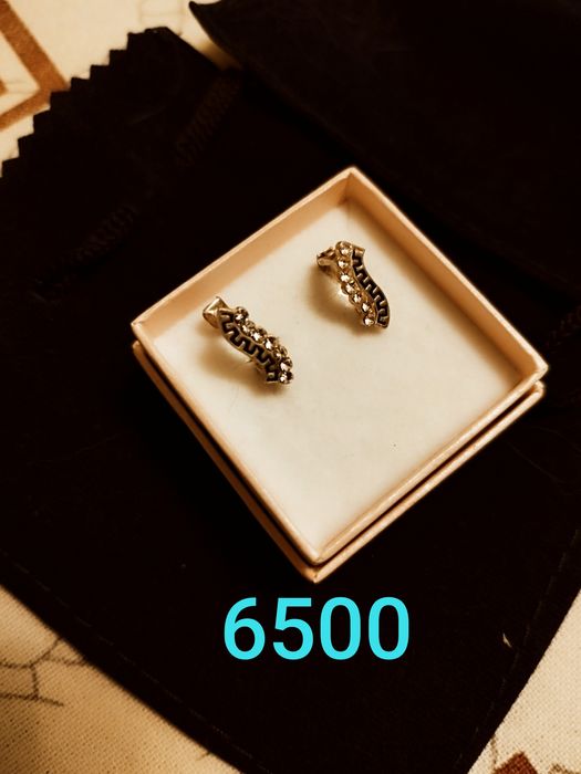 Серьги серебро 925 проба