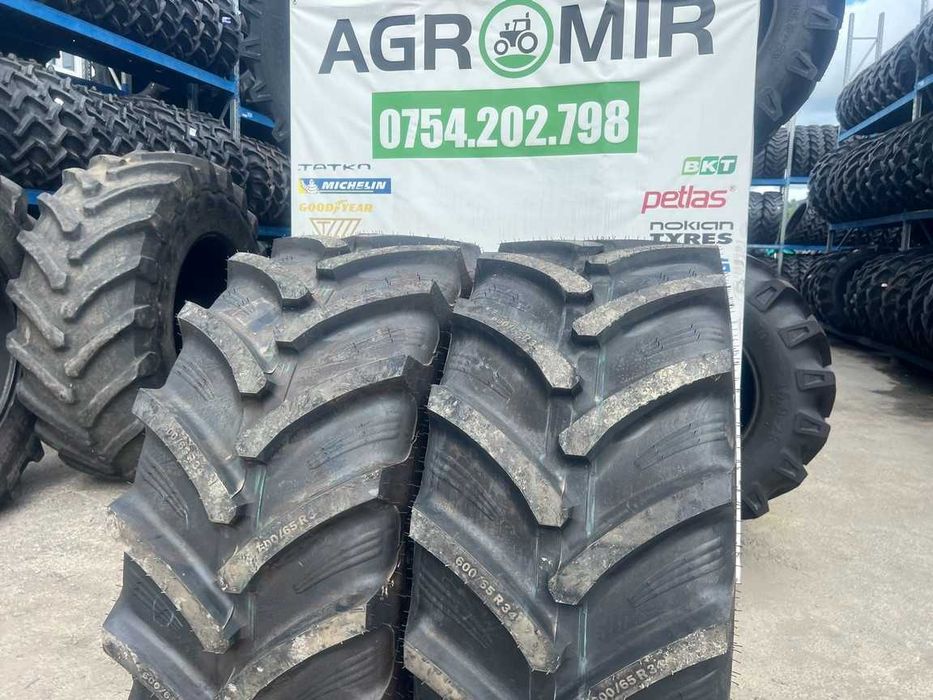 600/65R34 noi radiale marca OZKA anvelope pentru tractor spate