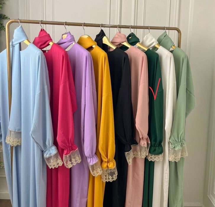 Namaznik,yashil rangi