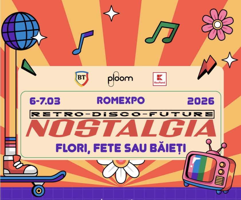 Bilete Nostalgia pt 2 zile, vineri sambata 6-7 martie