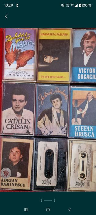 Casete Muzica ușoară ELECTRECORD (20 BUCATI)