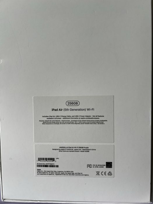 Apple iPad Air 5 (M1) 256 ГБ + Apple Pencil 2