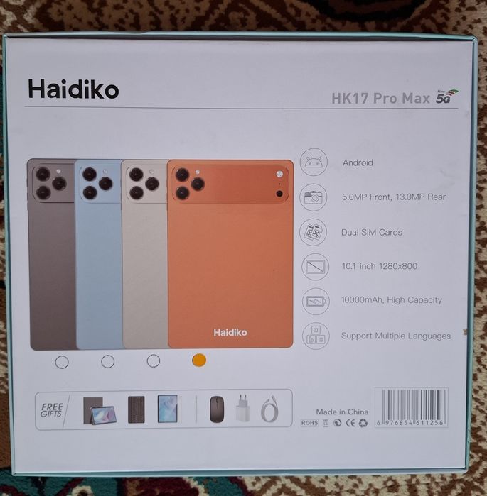 Haidiko 17 Pro Max plansheti satiladi.