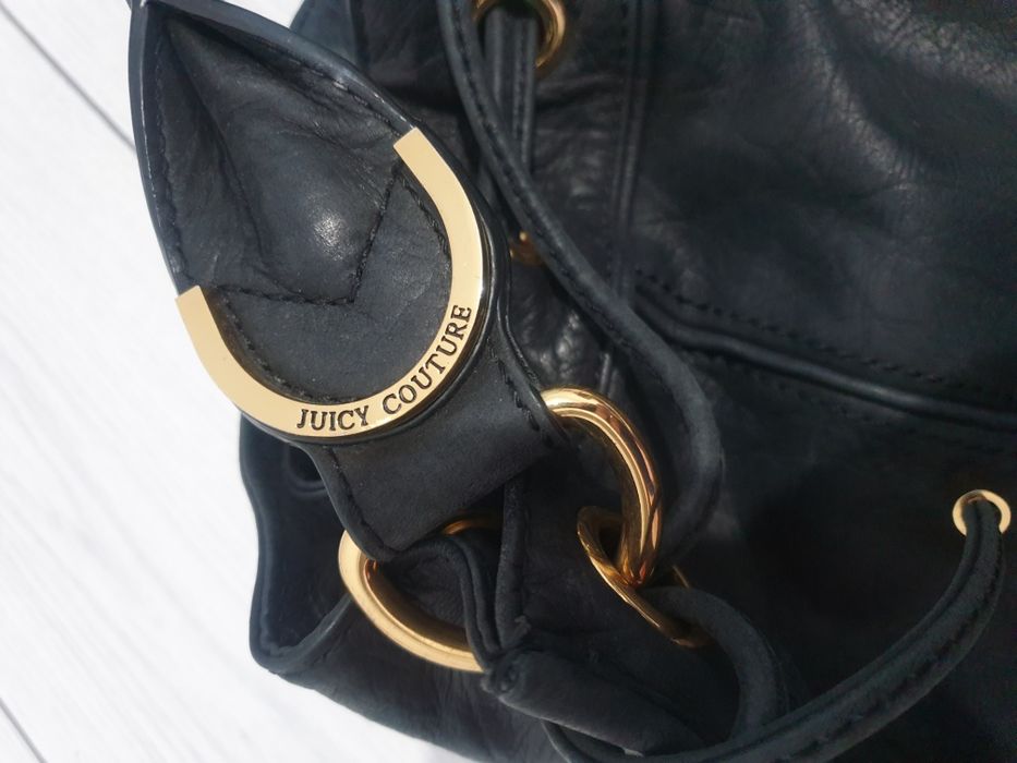 Geanta juicy couture 100%originala piele naturala neagra stil sac