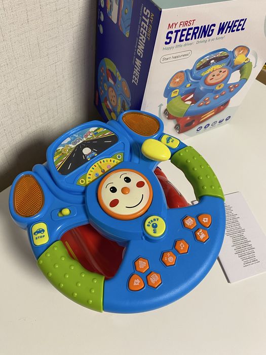 Интерактивен музикален волан, 3 години+, вграден проектор, музика