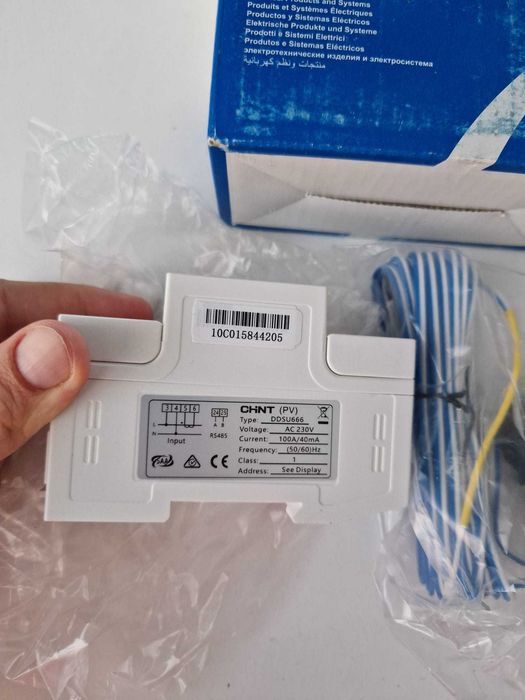 Contor de energie CHINT DDSU-666-Q Smart Meter 1.5 (6)A Monofazat
