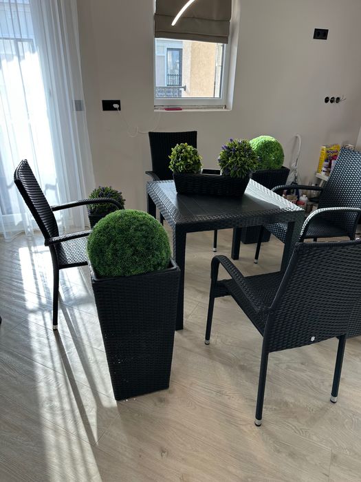 Градинска мебел от изкуствен ратан