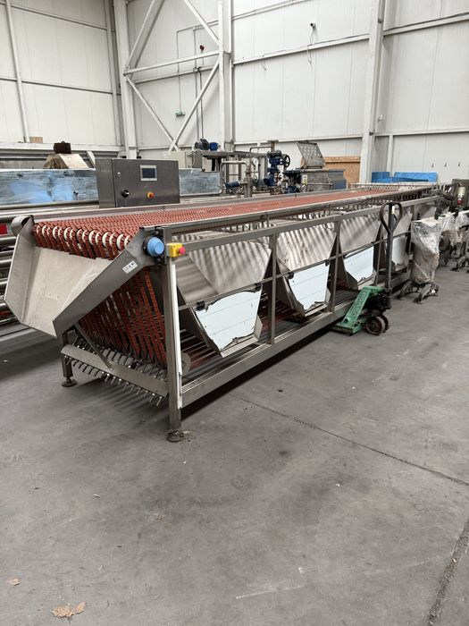 Калибратор за сортиране на краставици, домати, картофи, моркови и др.