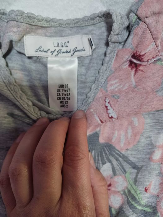 Rochie fete H&M, 2 buc, mar. 92-98