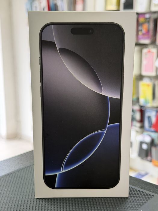 Apple iPhone 16 Pro Max,Black Titanium,256GB *6м Гаранция*