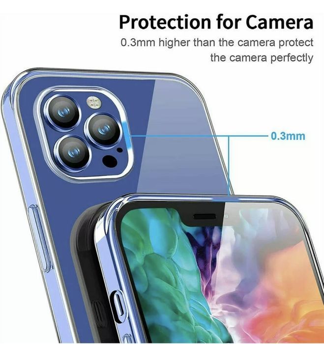 Husa silicon transparenta pt. iPhone 12 , 12 Pro , 12 Mini, 12 Pro Max