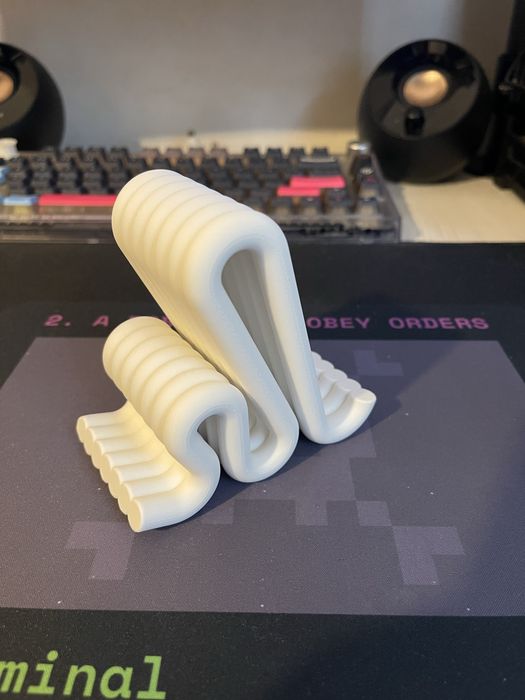 Supoer telefon printat 3d wavy