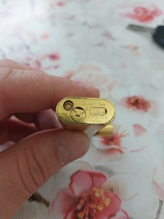 Bricheta cartier placata aur ,preț fix